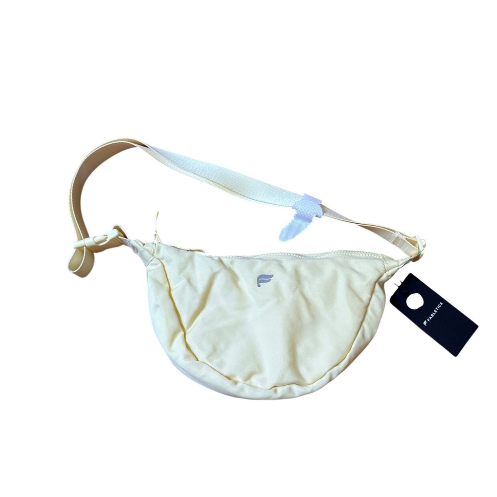 Fabletics Belt Bag Women Yellow New Crossbody Fanny Pack SIZE OS